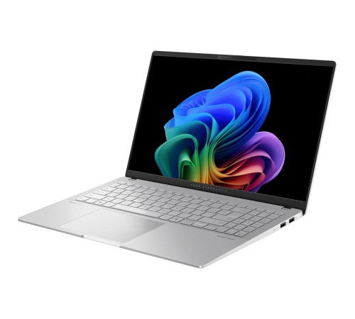 Ноутбук/ ASUS S5507QA-MA013W 15.6"(2880x1620 OLED)/Qualcomm Snapdragon X Plus X1P-42-100(3.4Ghz)/16384Mb/1024PCISSDGb/noDVD/Int:Adreno X1-85/Cam/BT/WiFi/70WHr/war 1y/1.42kg/Cool Silver/Win11Home + алюм корп Ноутбук/ ASUS S5507QA-MA013W 15.6"(2880x1620 OLED)/Qualcomm Snapdragon X Plus X1P-42-100(3.4Ghz)/16384Mb/1024PCISSDGb/noDVD/Int:Adreno X1-85/Cam/BT/WiFi/70WHr/war 1y/1.42kg/Cool Silver/Win11Home + алюм корп