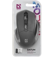 Беспроводная оптическая мышь Defender 52345 Datum MB-345 черный,4 кнопки, 800-1600 dpi