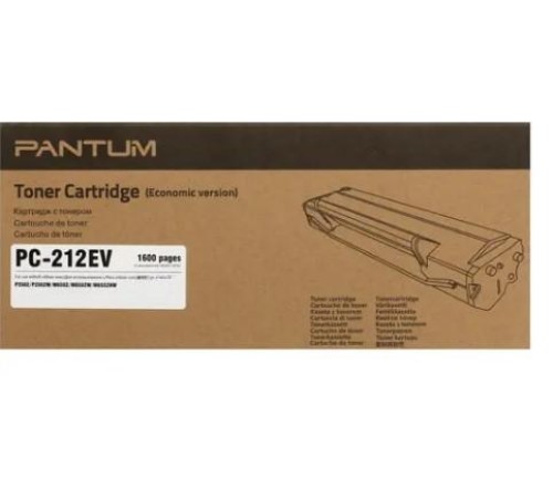 Тонер Pantum Toner cartridge PC-212EV Тонер Pantum Toner cartridge PC-212EV