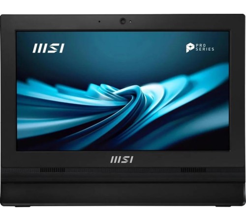 Моноблок MSI PRO AP162T ADL AiO 15,6" FHD(1920x1080) IPS AG Single Touch,Intel N100 (0.8GHz),8Gb DDR4,512GB SSD,2*COM port,VGA,Intel UHD,WiFi,BT,camera,Wired KB&mouse Eng/Rus,noOS,1y war-ty,Black