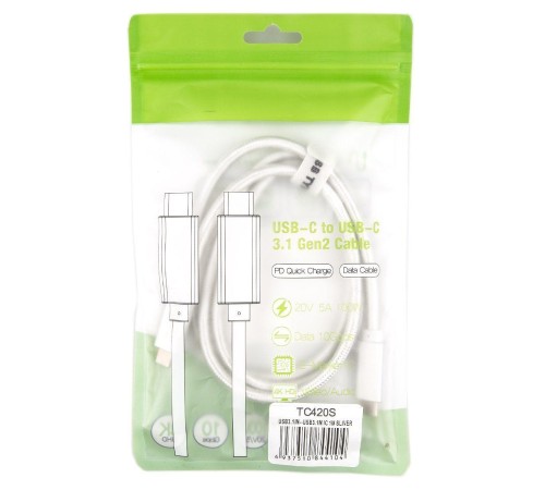 Кабель/ Кабель USB 3.1 Type Cm -- Cm IC 5А 10Gbs длина 1M, Telecom <TC420S> серебряный Кабель/ Кабель USB 3.1 Type Cm -- Cm IC 5А 10Gbs длина 1M, Telecom <TC420S> серебряный