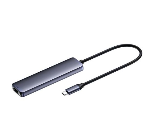 USB-концентратор Netac Hub WF13, Type-C to USB3.0+USB2.0*2+100W PD+HDMI (repl. NT08WF13-30GR)
