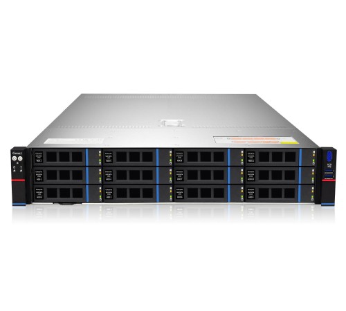 Серверная платформа/ Gooxi SL201-D12R-G3 2u 12bays server ,based on Ice lake 2xPCIe 4.0x16; 4xPCIe 4.0x8  2x 2.5" rear SAS/SATA 2x 2.5" rear NVMe 1300W 1+1 PSU EU power cables