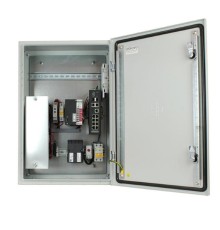Уличный коммутатор OSNOVO OS-46TB1(SW-80822/ILR) Уличный управляемый (L2+) коммутатор на 12 портов с термостабилизацией и резервным питанием на базе уличной станции OSNOVO OS-46TB1. Порты: 2xGE (10/100/1000Base-T) с PoE