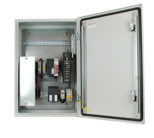 Уличный коммутатор OSNOVO OS-46TB1(SW-80822/ILR) Уличный управляемый (L2+) коммутатор на 12 портов с термостабилизацией и резервным питанием на базе уличной станции OSNOVO OS-46TB1. Порты: 2xGE (10/100/1000Base-T) с PoE Уличный коммутатор OSNOVO OS-46TB1(SW-80822/ILR) Уличный управляемый (L2+) коммутатор на 12 портов с термостабилизацией и резервным питанием на базе уличной станции OSNOVO OS-46TB1. Порты: 2xGE (10/100/1000Base-T) с PoE