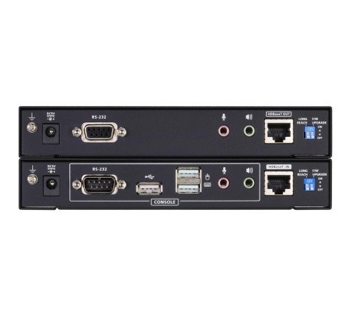 USB, DVI, КВМ-удлинитель c поддержкой Dual View и HDBaseT™ 2.0 (1920 x 1200  100 м)/ATEN/ DVI Dual View HDBase T2.0 KVM Extender