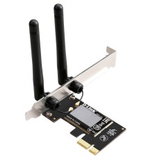 Сетевой адаптер/ DWA-548/10,DWA-548/10/C N300 Wi-Fi PCI Express Adapter, 2x2dBi detachable antennas, 10pcs/pack