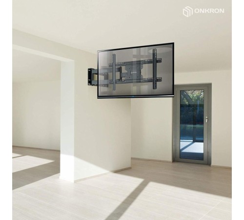 Кронштейн ONKRON/ 40-75" макс 400*600 наклон -5°/+15° поворот ±180° Макс нагрузка 68,2кг, от стены 110-711мм Кронштейн ONKRON/ 40-75" макс 400*600 наклон -5°/+15° поворот ±180° Макс нагрузка 68,2кг, от стены 110-711мм