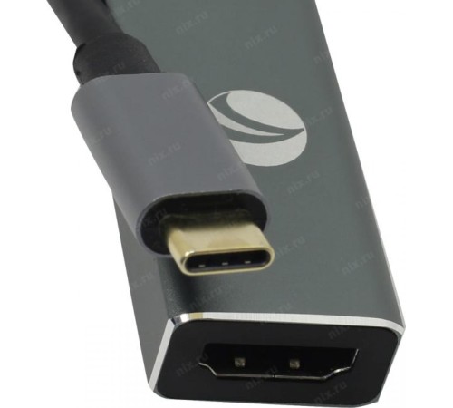 Aдаптер/ Aдаптер USB 3.1 Type-Cm -->HDMI A(f) 4K@30Hz, Aluminum Shell, VCOM<CU423MB>