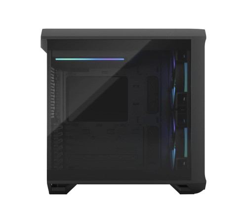 Корпус ПК без блока питания/ Case Fractal Design Torrent Compact RGB TG Light Tint, Midi-Tower, 2x180mm RGB, 2xUSB-A 3.2 + 1xUSB 3.2 Type-C E-ATX, SSI-CEB, ATX, mATX, mITX Black