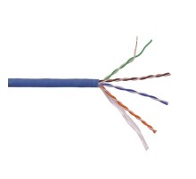 Кабель Кабель LANMASTER U/UTP, 4 пары, Кат. 5E, 350 МГц, LSZH, нг(А)-HF, синий, 305 м