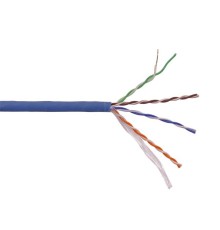 Кабель Кабель LANMASTER U/UTP, 4 пары, Кат. 5E, 350 МГц, LSZH, нг(А)-HF, синий, 305 м