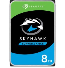 Жесткий диск/ HDD Seagate SATA3 8Tb SkyHawk 7200 256Mb 1 year warranty (replacement ST8000VX010, ST8000VE001)