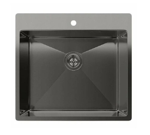 Кухонная мойка RIVELATO Rivelato Rinox 5450 PVD black Мойка нерж.сталь 1 чаша 540*500*200 мм, монтаж: врезной, материал: нержавеющая сталь, цвет: черный Кухонная мойка RIVELATO Rivelato Rinox 5450 PVD black Мойка нерж.сталь 1 чаша 540*500*200 мм, монтаж: врезной, материал: нержавеющая сталь, цвет: черный