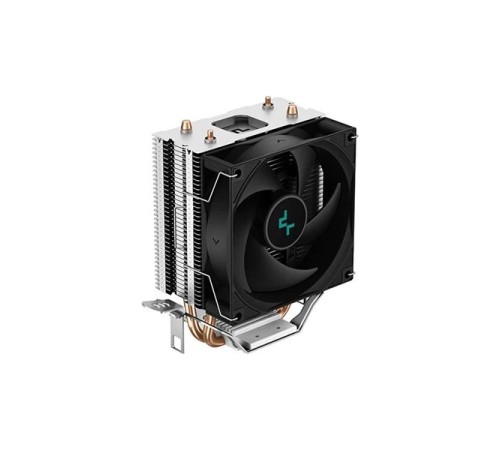 Кулер для процессора DEEPCOOL AG200 LGA1700/1200/115X/AM5/AM4 (36шт/кор, TDP 100W, PWM, Fan 92mm, 2 тепл.трубки прямого контакта) RET (R-AG200-BKNNMN-G)