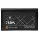 Блок питания 750W/ Power Supply Thermalright, 750W 80+ Bronze (ATX, 3.0, PCIe 5.0, Non-modular, 1x24(20+4)pin 550mm, 1xCPU*2 8(4+4)pin 600+150mm, 1xPCIe*2 8(6+2)pin 500+150mm, 1x12VHPWR PCIe 5.0 12+4pin 600mm, 1xSATA*3+MOLEX4pin*1 400+150+150+150mm, 1xSAT