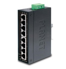 коммутатор/ PLANET IP30 Slim type 8-Port Industrial Manageable Gigabit Ethernet Switch (-40 to 75 degree C)