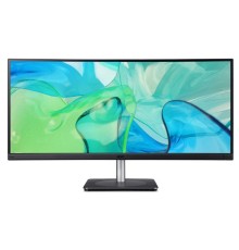 Монитор 34'' ACER Vero CB343CURbemiiphuzx, ZeroFrame,Curved 3800R Black,21:9,IPS,3440x1440,4ms,300cd,60Hz,2xHDMI(2.0)+1xDP(1.2)+1xType-C(90W)+Audio out+USB3.2x2(Gen2)+USB 3.2x1(Gen1)+USB-B(2up 3down)