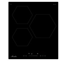 Варочная поверхность MONSHER/ Варочная поверхность MONSHER, 45 см, индукция, High-Tech, inverter, 9 уровней мощности, бустер, Stop and Go, автоматическое отключение, таймер, индикатор остаточного тепла, сенсорное/слайдерное управление, цвет черный