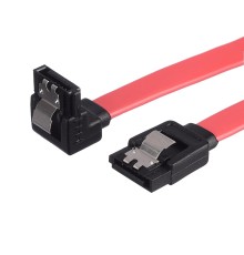 Кабель/ Кабель GoPower SATA (m)-SATA (m) 0.5м силикон ver.3.0 красный (1/250)