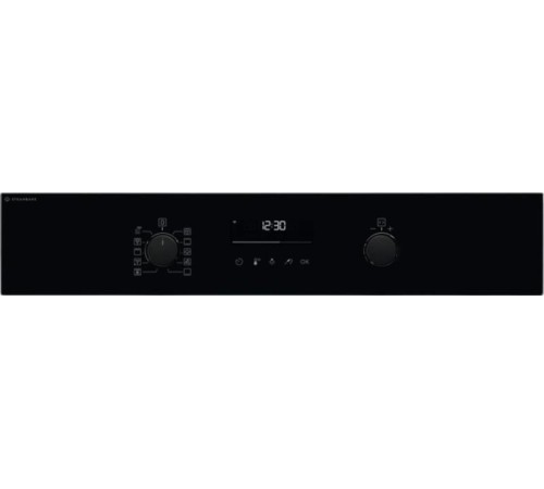 Встраиваемые электрические духовки ELECTROLUX/ Электрический духовой шкаф с конвекцией, приготовление на пару, объем 72 л, утапливаемые переключатели, 10 режимов, автопрограммы, очистка каталитическая, 3 стекла в дверце, направляющие проволочные + телеско