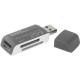 Defender#1 Универсальный картридер Ultra Swift USB 2.0, 4 слота