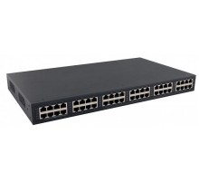 Инжектор/ OSNOVO PoE-инжектор Gigabit Ethernet на 24 порта, PoE на порт - до 30W, суммарно до 370W