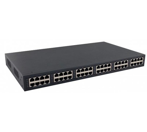 Инжектор/ OSNOVO PoE-инжектор Gigabit Ethernet на 24 порта, PoE на порт - до 30W, суммарно до 370W