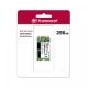 Твердотельный накопитель/ Transcend SSD 430S, 256GB, M.2(22x42mm), SATA3, 3D TLC, R/W 530/400MB/s, IOPs 45 000/70 000, DRAM buffer 256MB, TBW 140, DWPD 0.3 (5 лет)