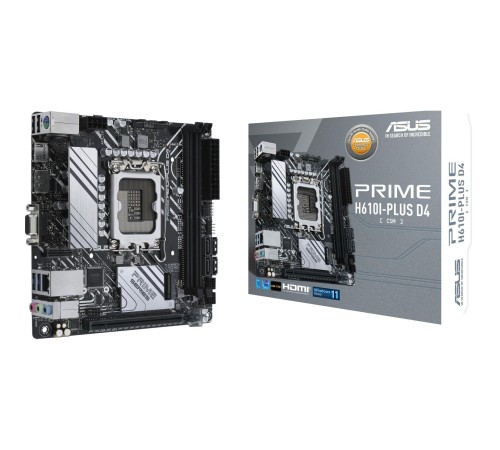 Материнская плата/ PRIME H610I-PLUS D4-CSM Материнская плата/ PRIME H610I-PLUS D4-CSM