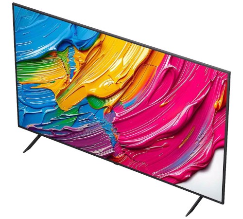 Телевизор ЖК 75'' LG/ 75", Ultra HD, Dynamic QNED Color, Local Dimming, Smart TV, WebOS, Wi-Fi, DVB-T2/C/S2, MR, 60Hz Native, 2.0ch (20W), 2 HDMI, 2 USB, 2 Pole, Charcoal Black, 2025