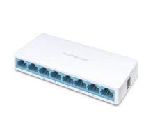 коммутатор Mercusys MS108, 8-Port 10/100Mbps Desktop Switch