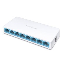 коммутатор Mercusys MS108, 8-Port 10/100Mbps Desktop Switch