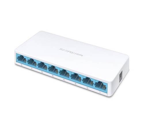коммутатор Mercusys MS108, 8-Port 10/100Mbps Desktop Switch