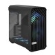 Корпус ПК без блока питания/ Case Fractal Design Torrent RGB, Full-Tower, 2x180mm + 3x140mm RGB, 2xUSB-A 3.2 + 1xUSB 3.2 Type-C E-ATX, SSI-CEB, SSI-EEB, ATX, mATX, mITX Black