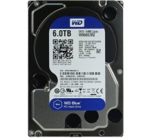 Жесткий диск/ HDD WD SATA3 6Tb Blue 5400 64Mb