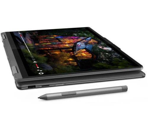 Ноутбук/ Lenovo Yoga 7 2-in-1 14IML9 14"(1920x1200 IPS)/Touch/Intel Core Ultra 5 125U(1.3Ghz)/16384Mb/1024SSDGb/noDVD/Int:Intel® Graphics/Cam/BT/WiFi/71WHr/war 1y/1.61kg/storm grey/noOS + 65W, Pen, RU kbd