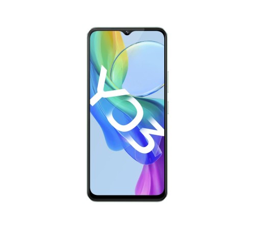 VIVO Y03 Green, 6.56" 1612 x 720 Pixels, 2,0 GHz+1,8 GHz, 8 Core, 4GB RAM, 128GB, 13 MP+ 0,08 MP/5Mpix, 2 Sim, 2G, 3G, LTE, BT v5.0, Wi-Fi, GPS, Type-C, 5000mAh, Android 14, 185g, 163.63 mmx75,58 mmx8,39 mm