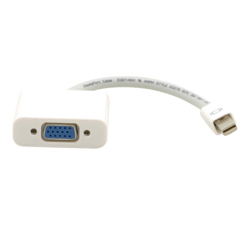 Переходник Mini DisplayPort вилка на VGA розетку