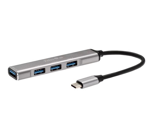 Переходник/ Переходник USB 3.1 Type-C-->USB3.0+3 USB2.0, Aluminum Shell, 0.2м Telecom <TA308C> Переходник/ Переходник USB 3.1 Type-C-->USB3.0+3 USB2.0, Aluminum Shell, 0.2м Telecom <TA308C>