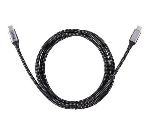 Кабель/ Кабель USB3.2 Gen2X2, CM->CM, 20Gbs, 100WT, 4KX60Hz, All shell, 1.8m  VCOM <CU420M-1.8M>