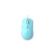 Мышь проводная Dareu LM121 Blue (голубой), DPI 800/1600/2400/6400, тихий щелчок, подсветка RGB, размер 116x35x60мм, 1,8м (Вскрытая упаковка)