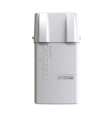 Точка доступа MikroTik BaseBox 5 with 600Mhz Atheros CPU, 64MB RAM, 1xGigabit LAN, USB, miniPCIe, built-in 5Ghz 802.11a/n 2x2 two chain wireless with two RP-SMA connectors, RouterOS L4, outdoor enclosure, POE, PSU,
