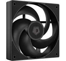 Кулер для корпуса/ Case Cooler ID-COOLING AS-120-K (120x120x25mm, 4-pin PWM, 58CFM, 27.2dBA, 2000RPM, Black)
