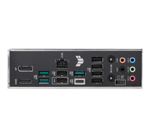 Материнская плата ASUS TUF GAMING B650E-PLUS WIFI, AM5, B650, 4*DDR5, 4*SATA, 3*M.2, 3*USB 3.2, 6*USB 2.0, Type-C, 3*PCIx16, 2*PCIx1, DP+HDMI, ATX; 90MB1M20-M0EAY0