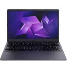 Ноутбук KVADRA NAU LE15T  Rev. 1.1 Core i3-1215U 1.2GHz,15,6" FHD (1920x1080) IPS,8Gb DDR4-3200(1), 512Gb SSD,55Wh,1.8kg,1YW,FHD Webcam,WiFi/BT, noOS, Графит, МПТ