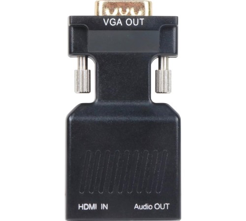 Переходник/ Переходник HDMI(F) --> VGA(M)+audio,1080*60Hz, VCOM <CA336A>