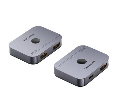 Переключатель - разветвитель Vention HDMI v2.1 двунаправленный 2x1/1x2 Переключатель - разветвитель Vention HDMI v2.1 двунаправленный 2x1/1x2