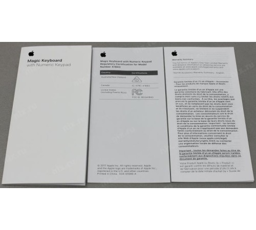 Клавиатура/ Apple Magic Keyboard with Numeric Keypad- Russian