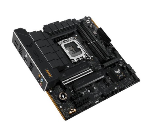Материнская плата ASUS TUF GAMING B760M-PLUS II, LGA1700, B760, 4*DDR5, 4*SATA, 3*M.2, 3*USB 3.2, 4*USB 2.0, Type-C, 1*PCIx16, 1*PCIx4, 1*PCIx1, DP+HDMI, mATX; 90MB1HD0-M0EAY0